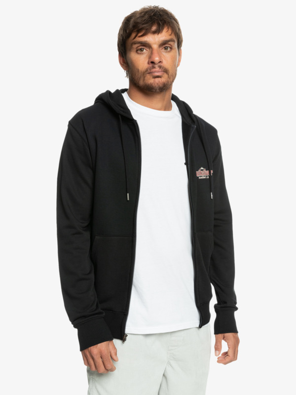 Quik Words - Zip-Up Hoodie for Men  EQYFT04750