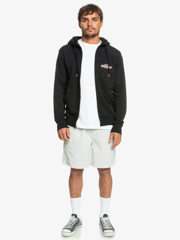 Quik Words - Zip-Up Hoodie for Men  EQYFT04750