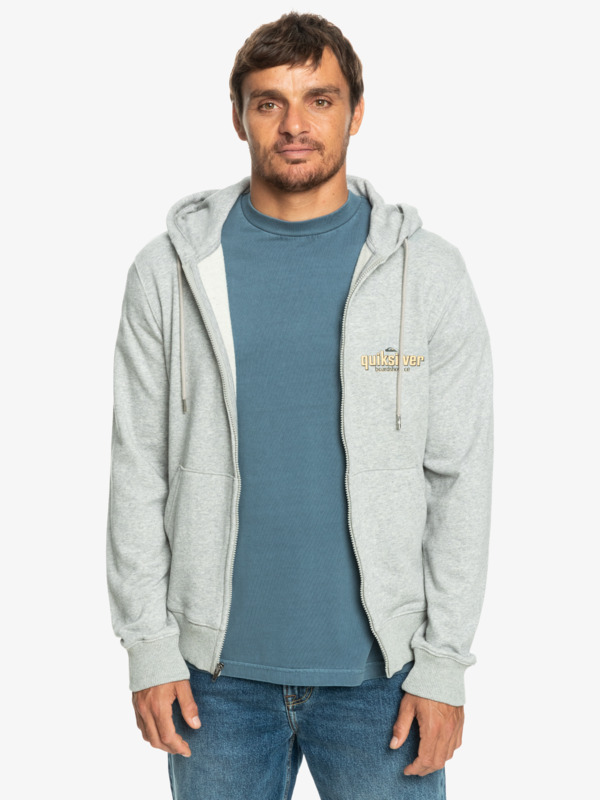 Quik Words - Zip-Up Hoodie for Men  EQYFT04750