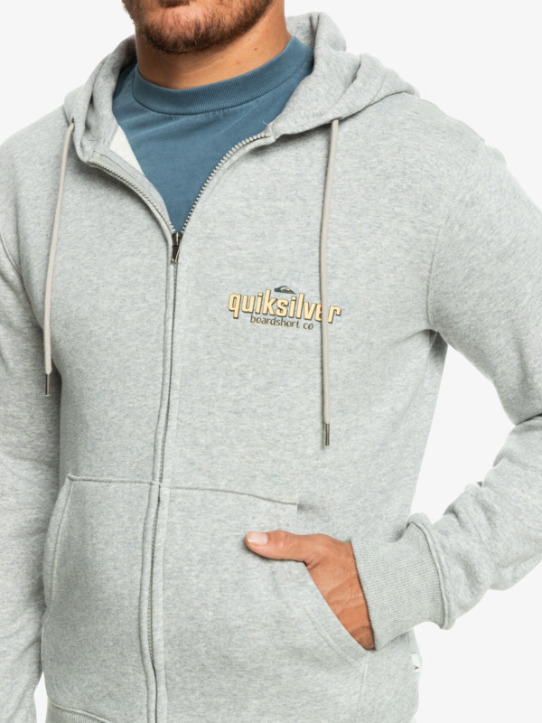 Quik Words - Zip-Up Hoodie for Men  EQYFT04750