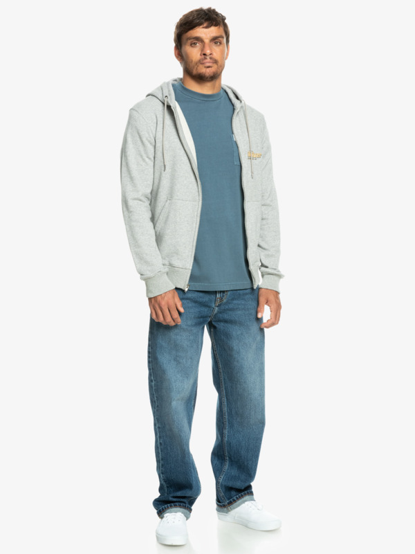 Quik Words - Zip-Up Hoodie for Men  EQYFT04750