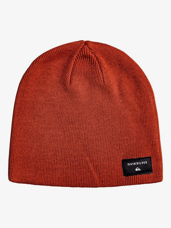 quiksilver, Cushy - Gorro para Hombre, BURNT BRICK (mpm0) 0 Cushy - Gorro para Hombre Rosa EQYHA03227 Quiksilver