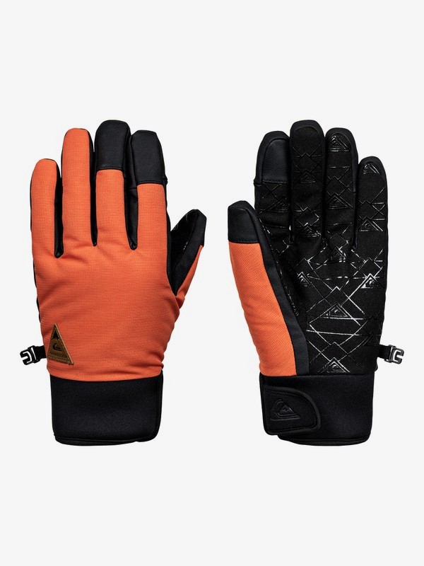 Quiksilver Method Snowboard Gloves Nude Run
