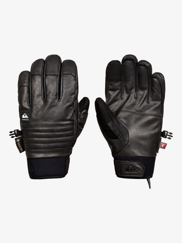 leather gore tex ski gloves