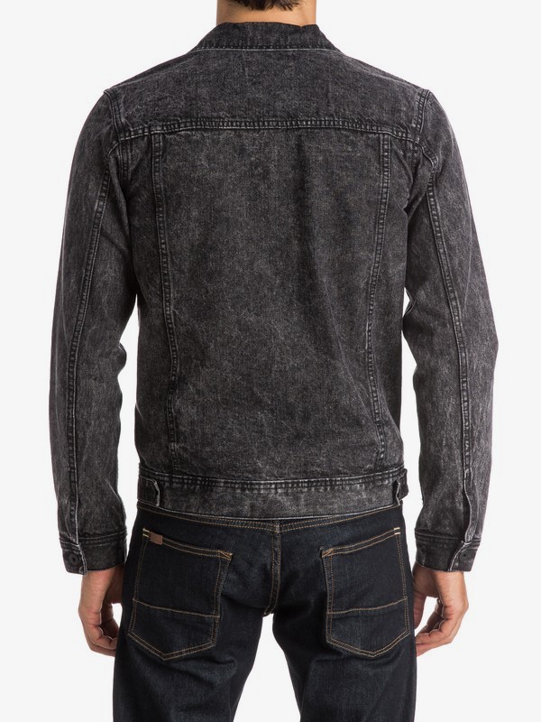 Denim Acid Black - Denim Jacket | Quiksilver