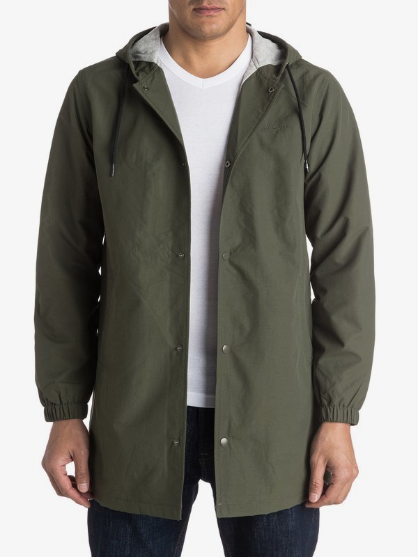coach jacket long