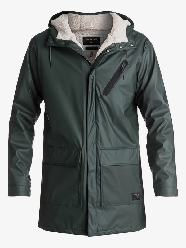 Mole Creek - Water-Repellent Longline Raincoat for Men EQYJK03350 ...