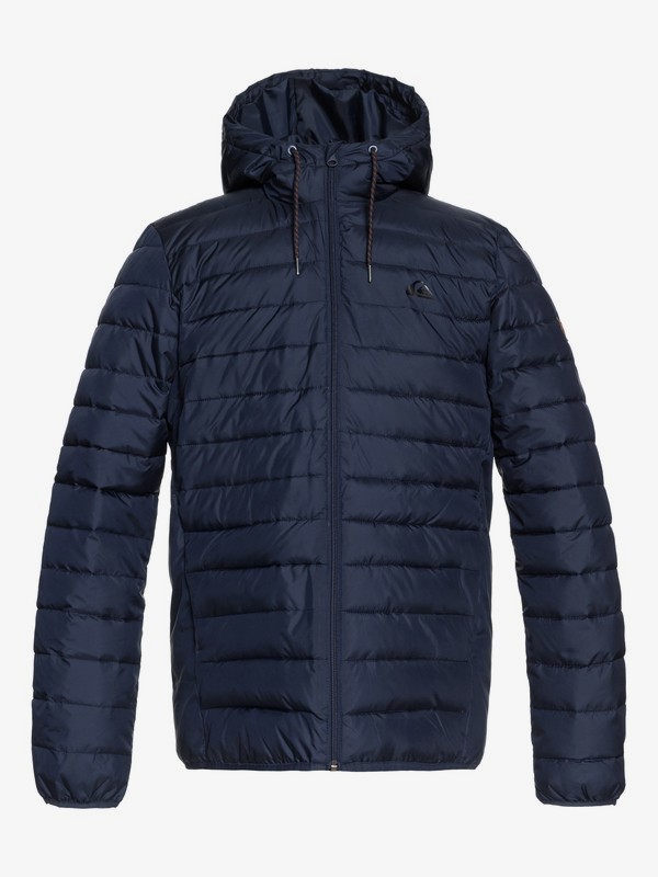 Scaly - Water-Resistant Puffer Jacket for Men | Quiksilver