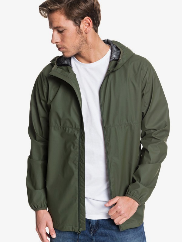 quiksilver raincoat
