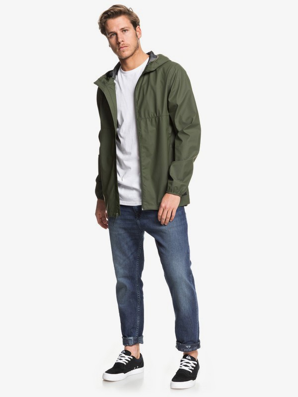 quiksilver raincoat