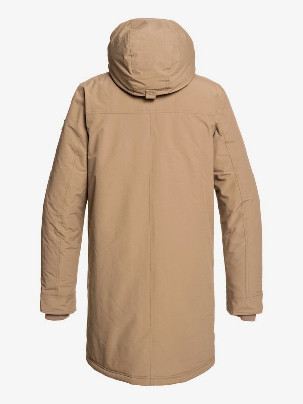 longline hooded parka