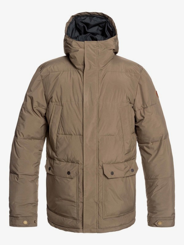 Barrington Hooded Waterproof Puffer Jacket for Men Quiksilver