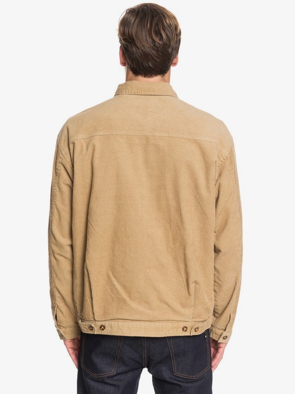 corduroy zipper jacket