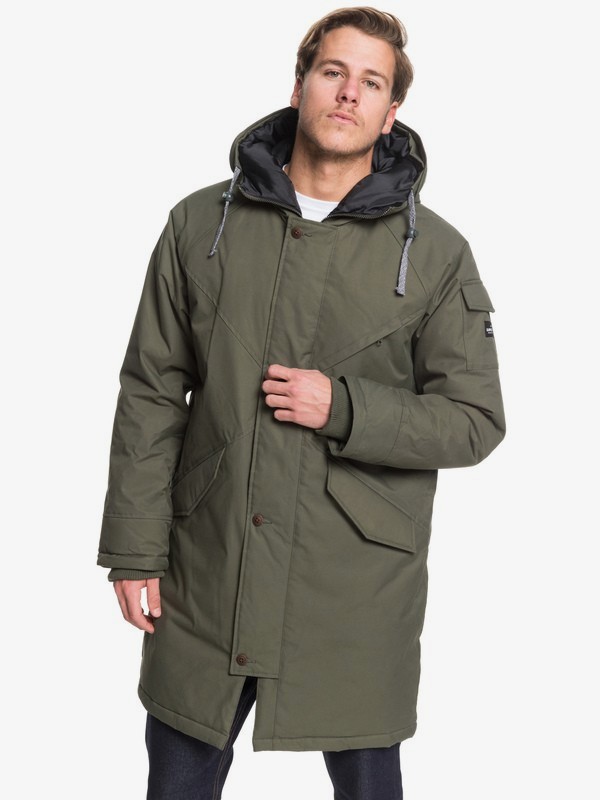 quiksilver, Куртка Kayapa, DEEP DEPTHS (czc0) 0 Куртка Kayapa Коричневый EQYJK03508 Quiksilver