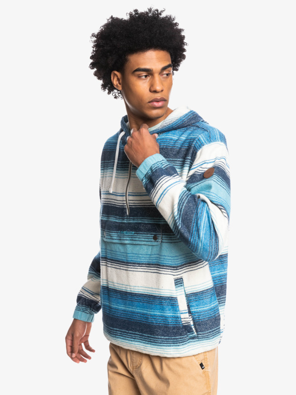 Neo Blue - Half Zip Jacket for Men  EQYJK03896
