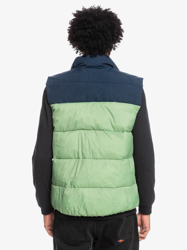 Wolf Shoulder 2022 - Colourblock Puffer Gilet for Men  EQYJK03898