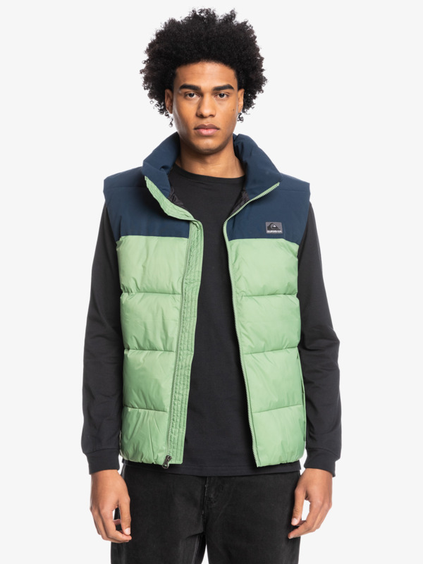 Wolf Shoulder 2022 - Colourblock Puffer Gilet for Men  EQYJK03898