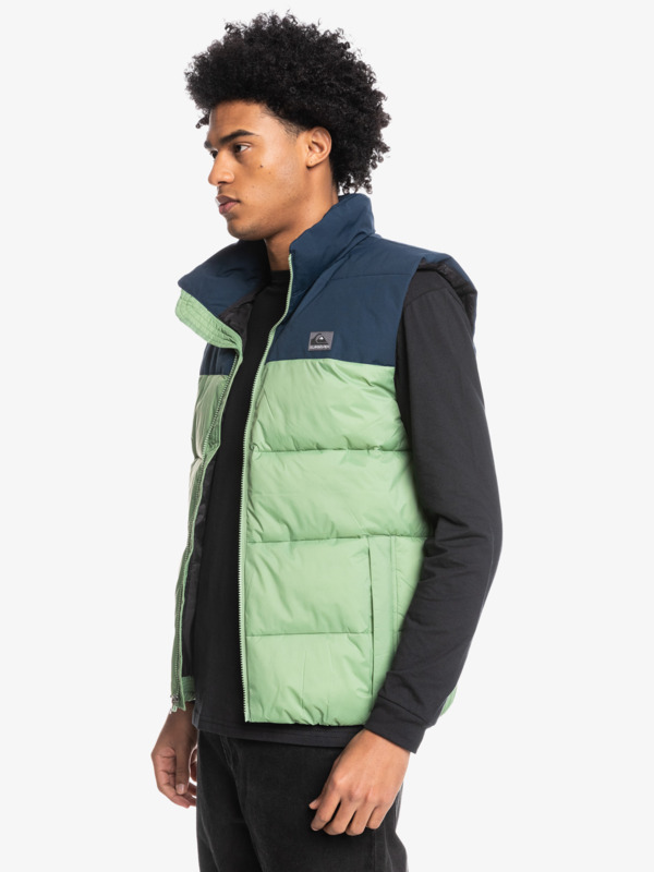 Wolf Shoulder 2022 - Colourblock Puffer Gilet for Men  EQYJK03898
