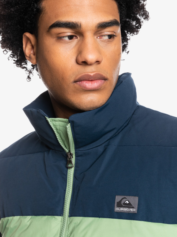 Wolf Shoulder 2022 - Colourblock Puffer Gilet for Men  EQYJK03898