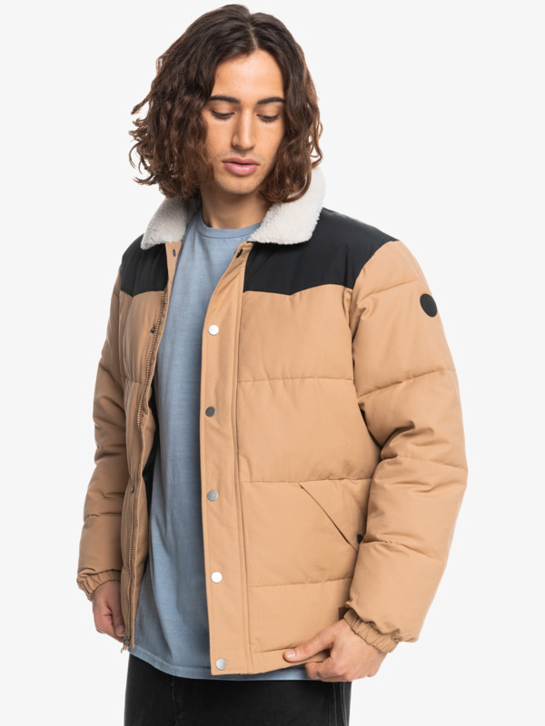 The - Colourblock Puffer Jacket for Men  EQYJK03900