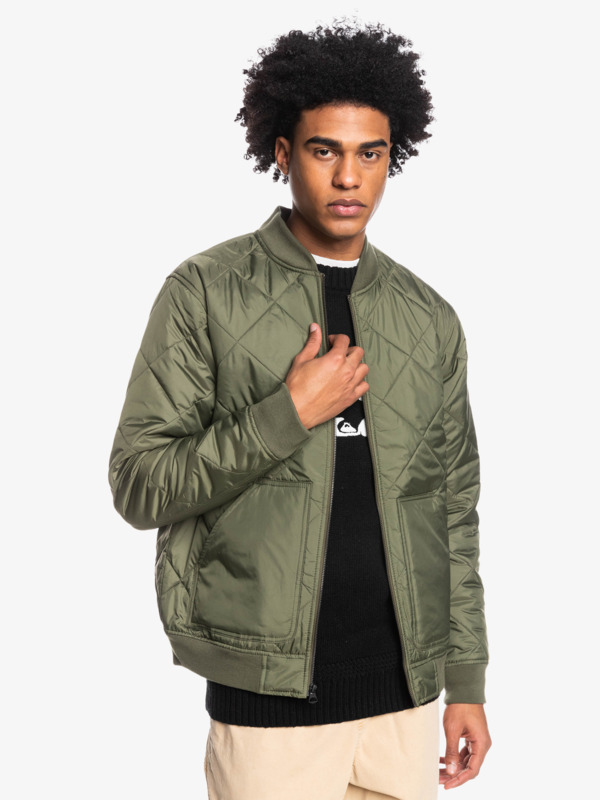 Mysto Bombie 2022 - Quilted Bomber Jacket for Men  EQYJK03909