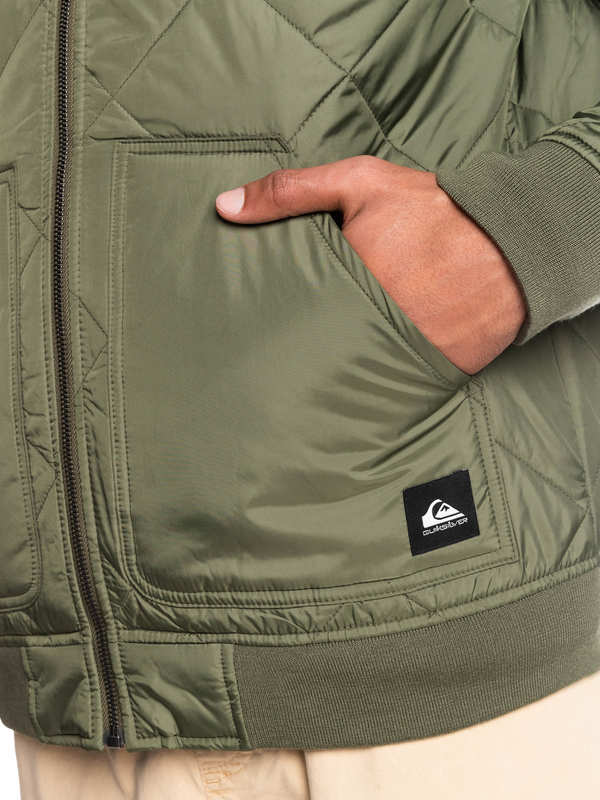 Mysto Bombie 2022 - Quilted Bomber Jacket for Men  EQYJK03909