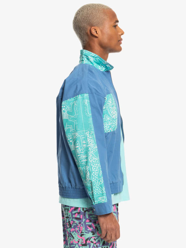 Quiksilver x Stranger Things The Hawkins 2022 - Vintage Style Jacket for Men  EQYJK03936
