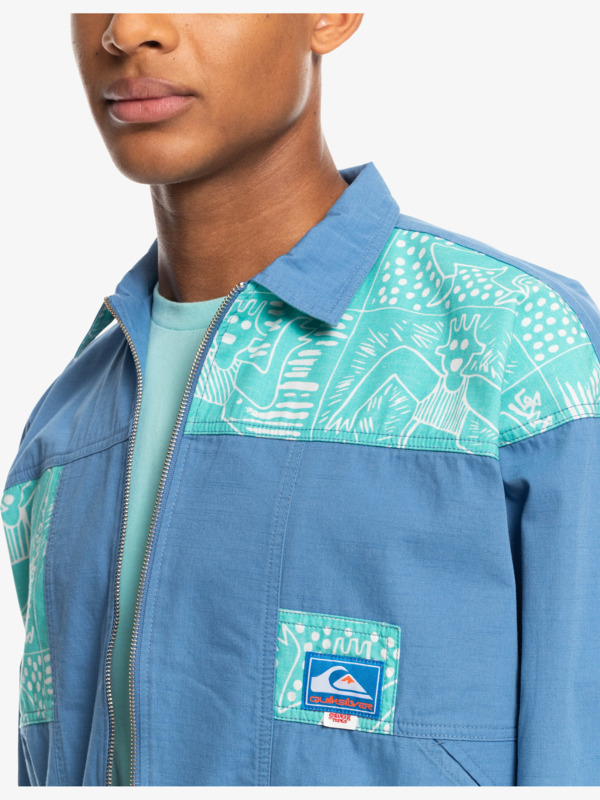Quiksilver x Stranger Things The Hawkins 2022 - Vintage Style Jacket for Men  EQYJK03936