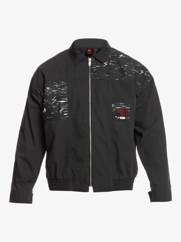 Quiksilver x Stranger Things Upside Down 2022 - Vintage Style Jacket for Men  EQYJK03937