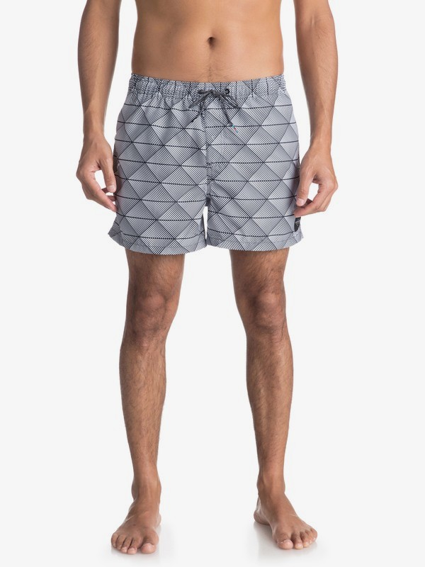quiksilver, Static Island 15" - Traje De Baño para Hombre, BLACK (kvj6) 0 Static Island 15" - Traje De Baño para Hombre Negro EQYJV03314 Quiksilver