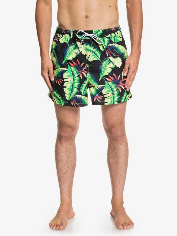 quiksilver, Poolsider 15" - Short de Natación para Hombre, JADE LIME (gft6) 0 Poolsider 15" - Short de Natación para Hombre Verde EQYJV03398 Quiksilver