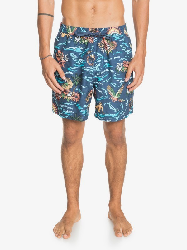 Too Easy Volley 17" - Swim Shorts for Men  EQYJV03670