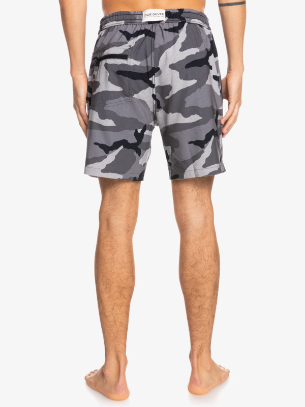 Reversible 17" - Swim Shorts for Men  EQYJV03727