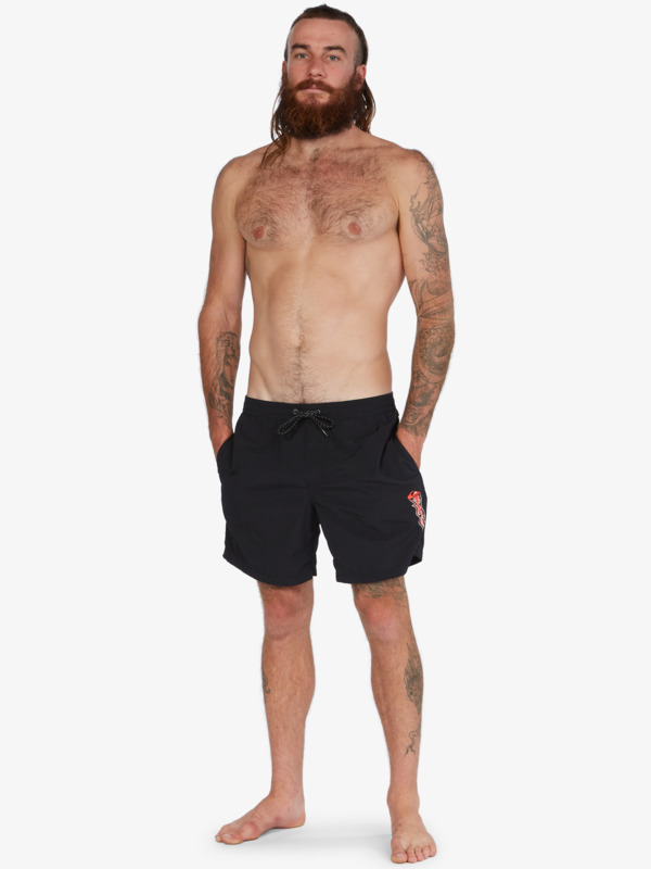 Mikey Wright 17" - Swim Shorts for Men  EQYJV03812