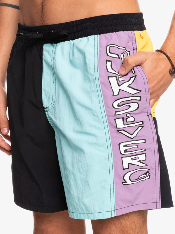 Acid Wash 17" - Swim Shorts for Men  EQYJV03912