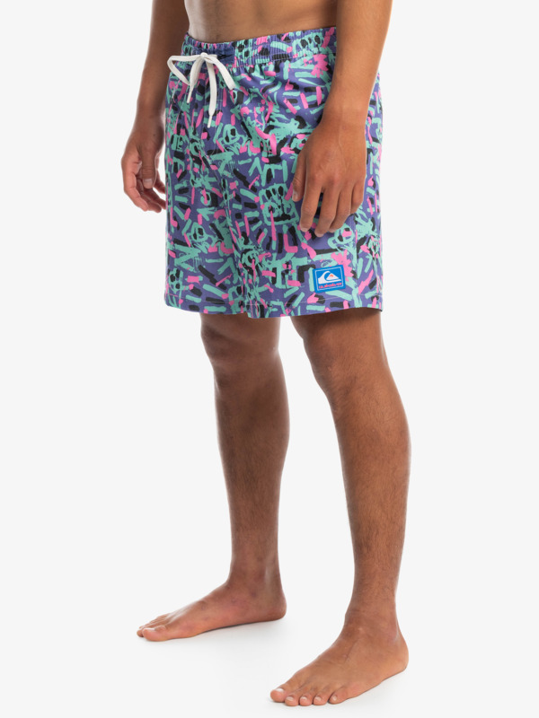 Quiksilver x Stranger Things 1986 17" 2022 - Swim Shorts for Men  EQYJV03980