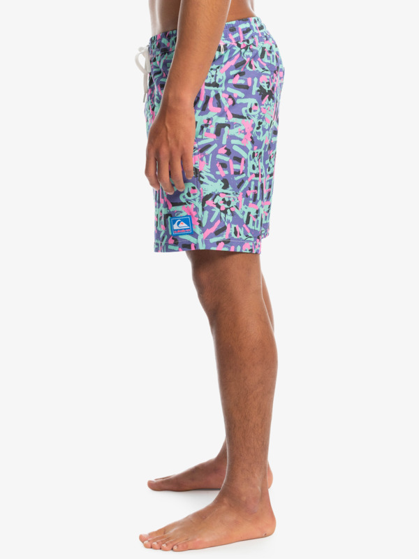 Quiksilver x Stranger Things 1986 17" 2022 - Swim Shorts for Men  EQYJV03980
