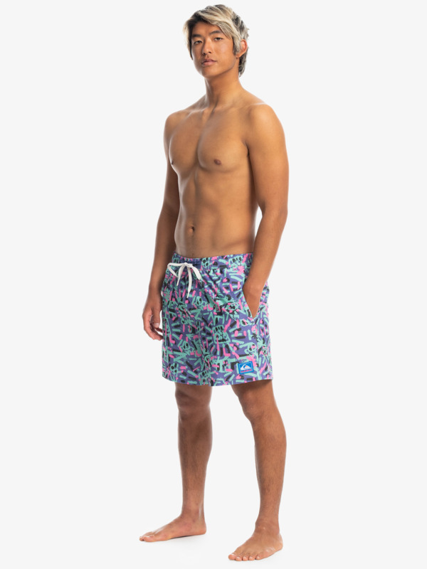 Quiksilver x Stranger Things 1986 17" 2022 - Swim Shorts for Men  EQYJV03980