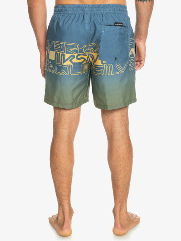 Everyday Wordblock 17" - Swim Shorts for Men  EQYJV04005