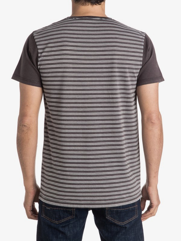 mens striped pocket tee