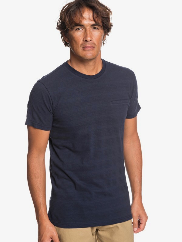 quiksilver, Playasun - T-Shirt for Men, NAVY BLAZER (byj0) 0 Playasun - T-Shirt for Men Blue EQYKT03870 Quiksilver