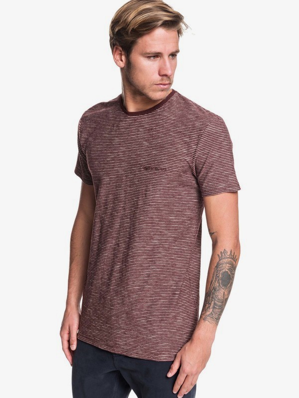 quiksilver, Ken Tin - Camiseta para Hombre, KEN TIN ANDORA (rsd3) 0 Ken Tin - Camiseta para Hombre Rojo EQYKT03930 Quiksilver