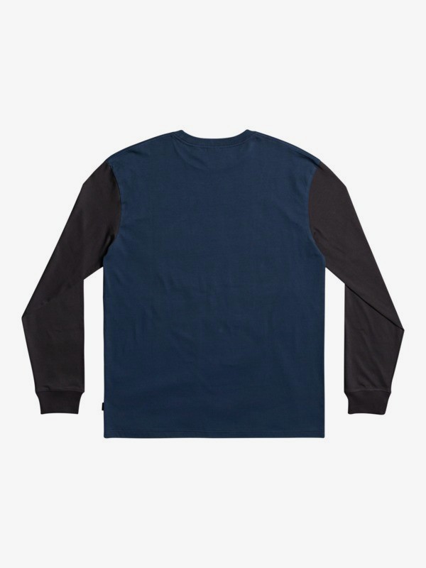 Colour Block - Long Sleeve T-Shirt for Men  EQYKT04165