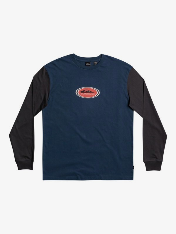 Colour Block - Long Sleeve T-Shirt for Men  EQYKT04165