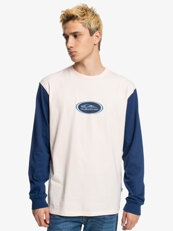 Colour Block - Long Sleeve T-Shirt for Men  EQYKT04165