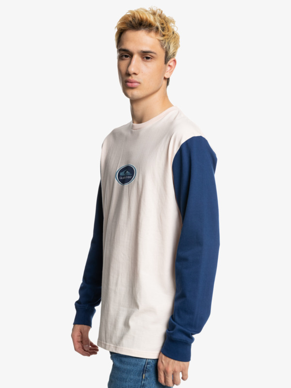 Colour Block - Long Sleeve T-Shirt for Men  EQYKT04165