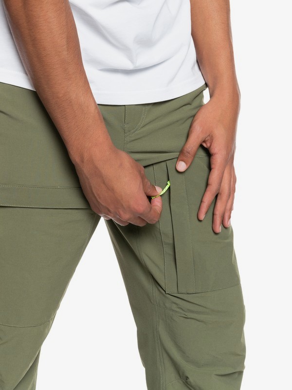 Sea Bed - Classic Fit Cargo Trousers for Men  EQYNP03221