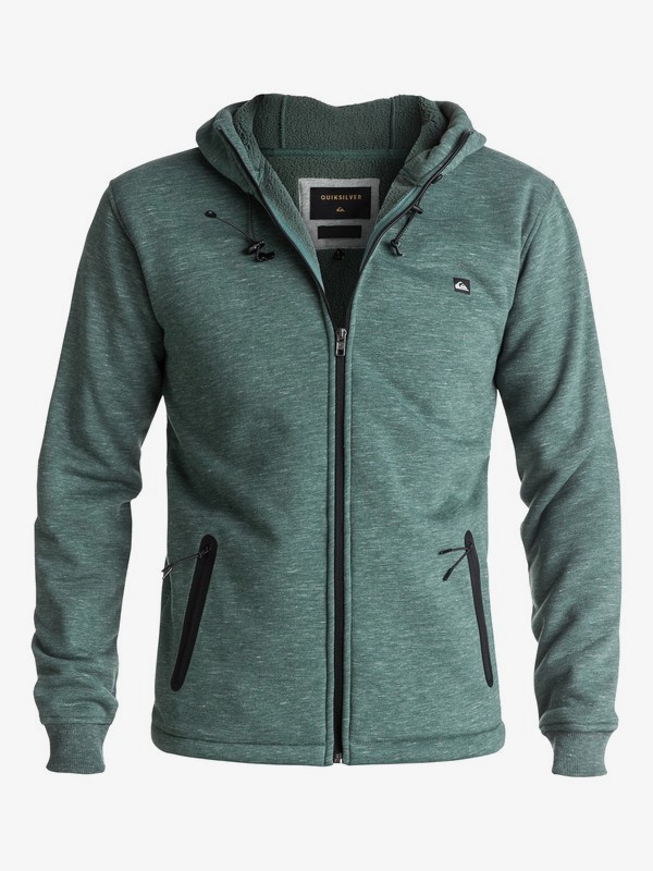 Kurow Sherpa Sweat à capuche technique zippé pour Homme EQYPF03020