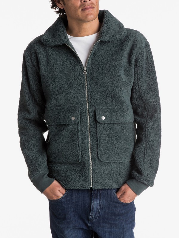 Kawa Ri Plain - Veste molletonnée sherpa pour Homme ...
