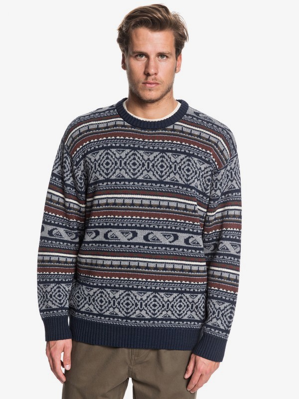 quiksilver, Tarkine Stands - Jersey Cerrado para Hombre, ANDORA (rsd0) 0 Tarkine Stands - Jersey Cerrado para Hombre Rojo EQYSW03243 Quiksilver